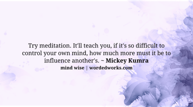 Mind Wise | Mind Control